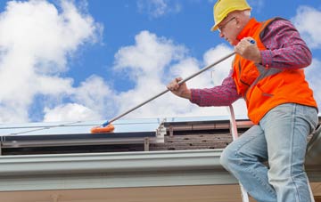 Wembury soft wash roof cleaning